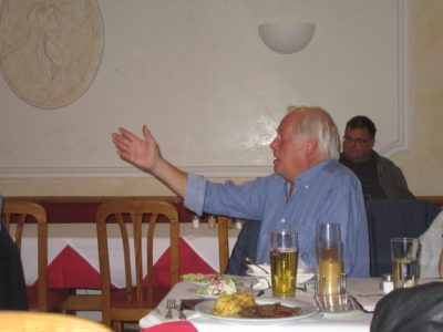 Günther Fuhrmann und im Hintergrund Christian Bertl