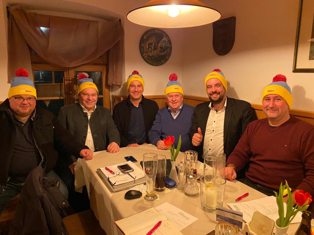 Kreisvorstand nach der Sitzung am 21.01.2020